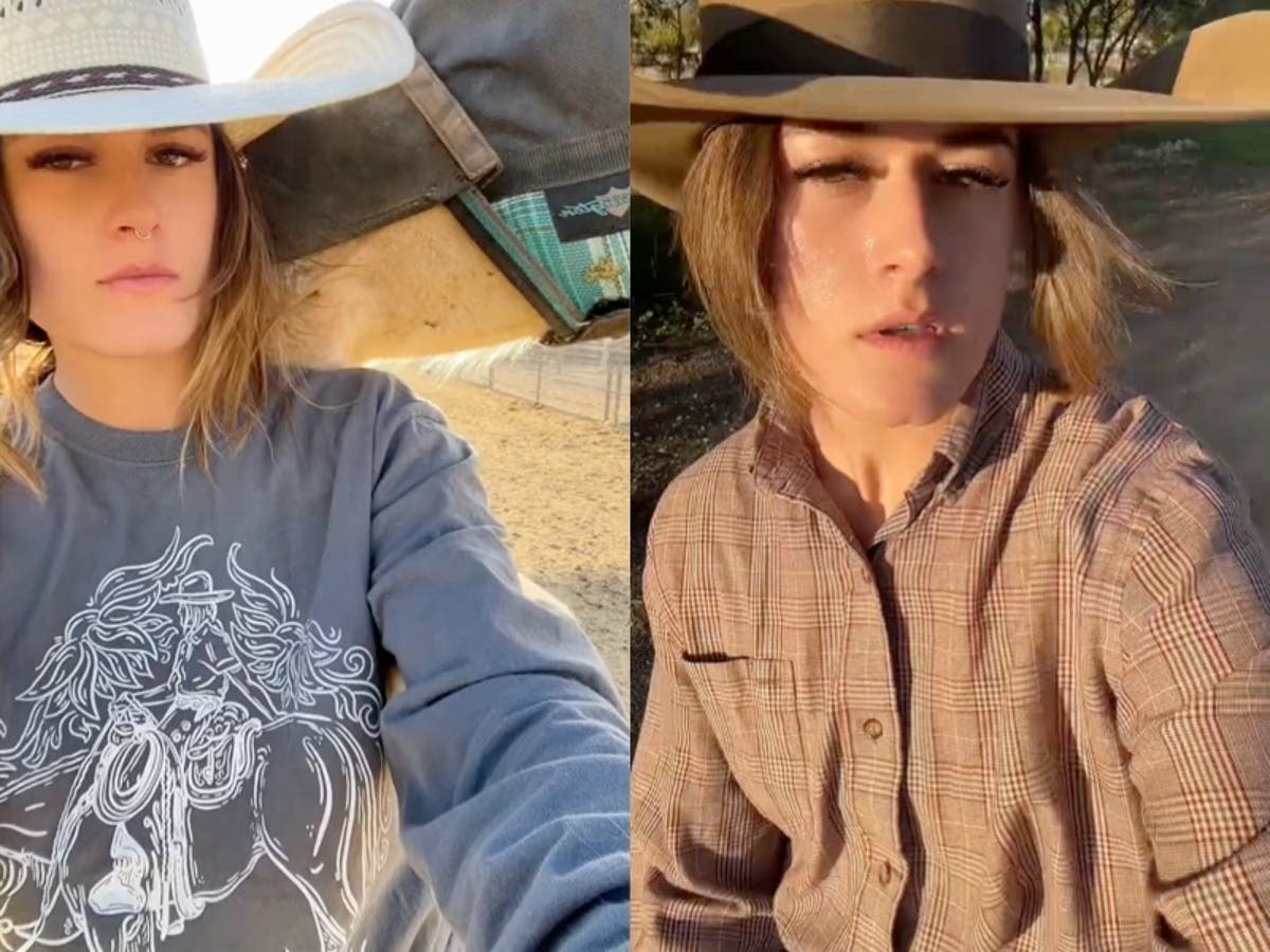 TikTok influencer hospitalised for traumatic brain injury after horse falls on her at Arizona ranch TikTok influencer hospitalised for traumatic brain injury after horse falls on her at Arizona ranch