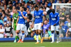 Everton stare into the abyss due to a mess of their own making