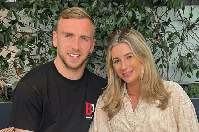 <p>Jarrod Bowen and Dani Dyer have welcomed twin girls</p>