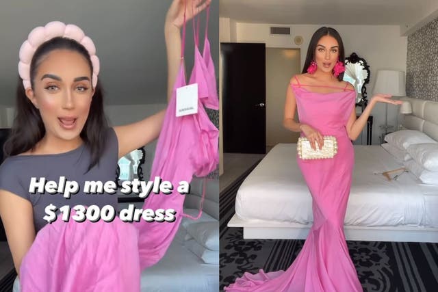 <p>Fashion influencer Marjan Tabibzada styled a ‘US$1,300’ Jacquemus dress</p>