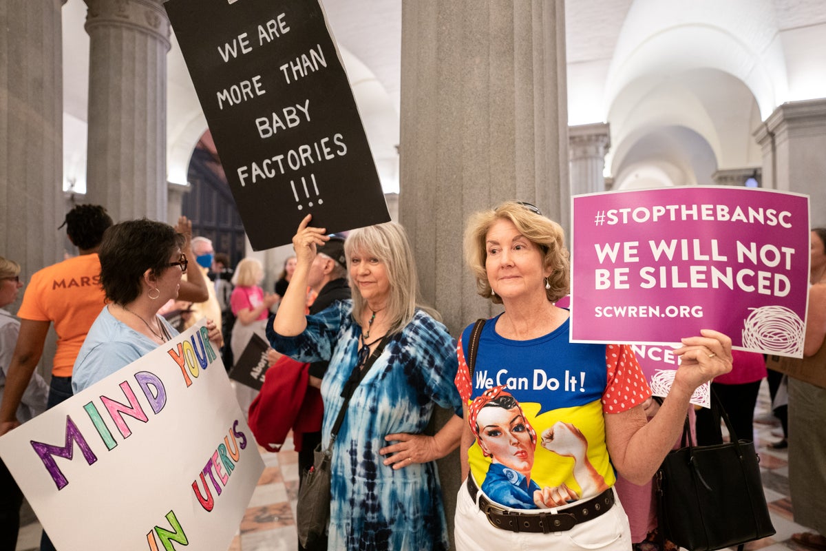 South Carolina judge halts six-week abortion ban as state Supreme Court set to review new law