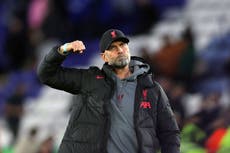 Jurgen Klopp: ‘If a player wants to leave Liverpool because of Champions League, I will drive them’