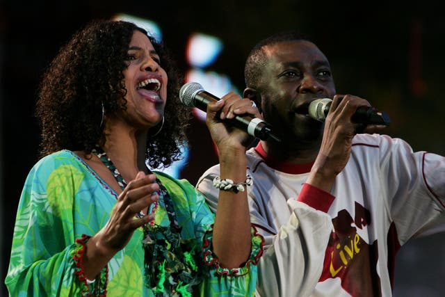 <p>The duet was recorded at New York’s Power Play Studios</p>