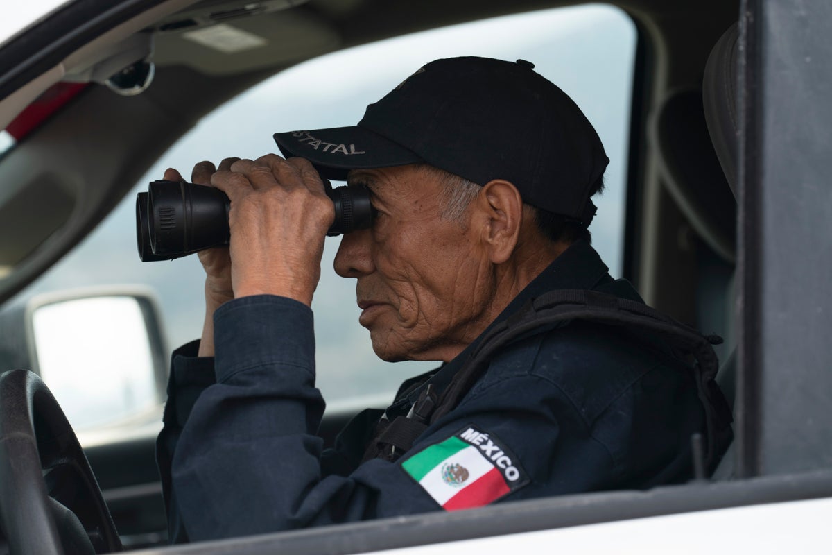 Farmer-turned-policeman is Mexico's eyes and ears at Popocatepetl volcano