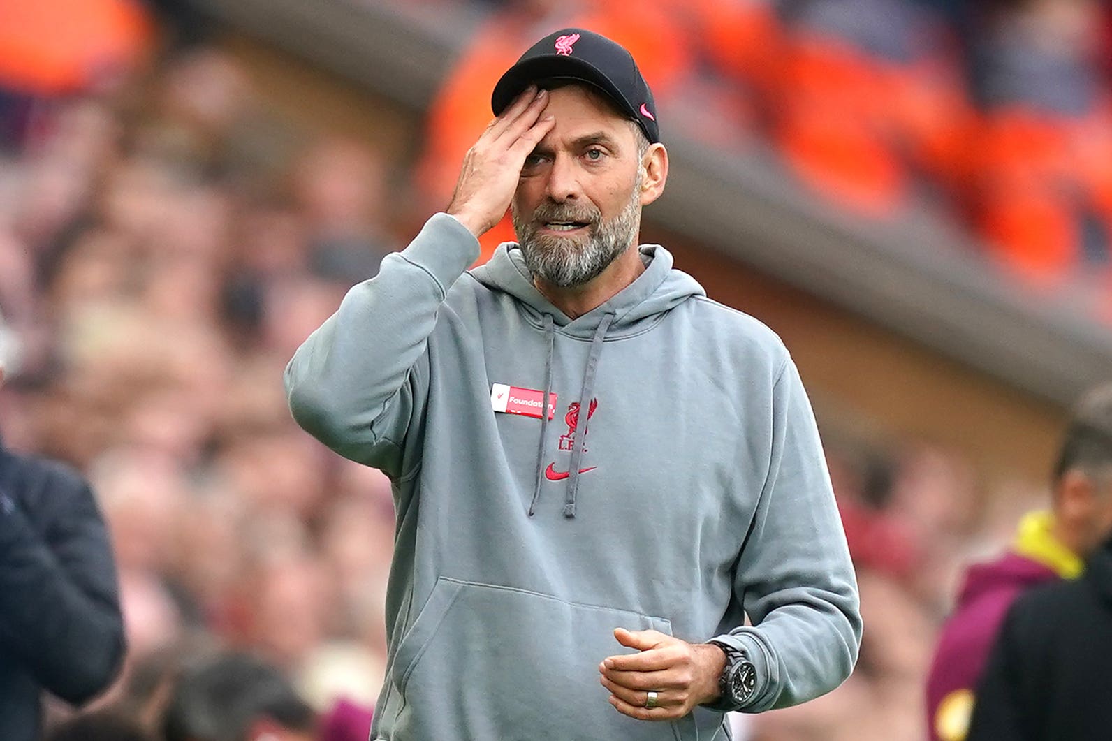 Liverpool manager Jurgen Klopp (Mike Egerton/PA)