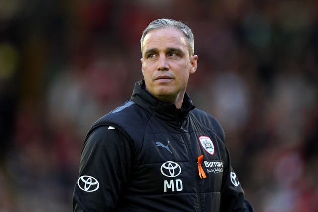 Barnsley boss Michael Duff is not ready to look back on his first season in charge at Oakwell (Tim Goode/PA)