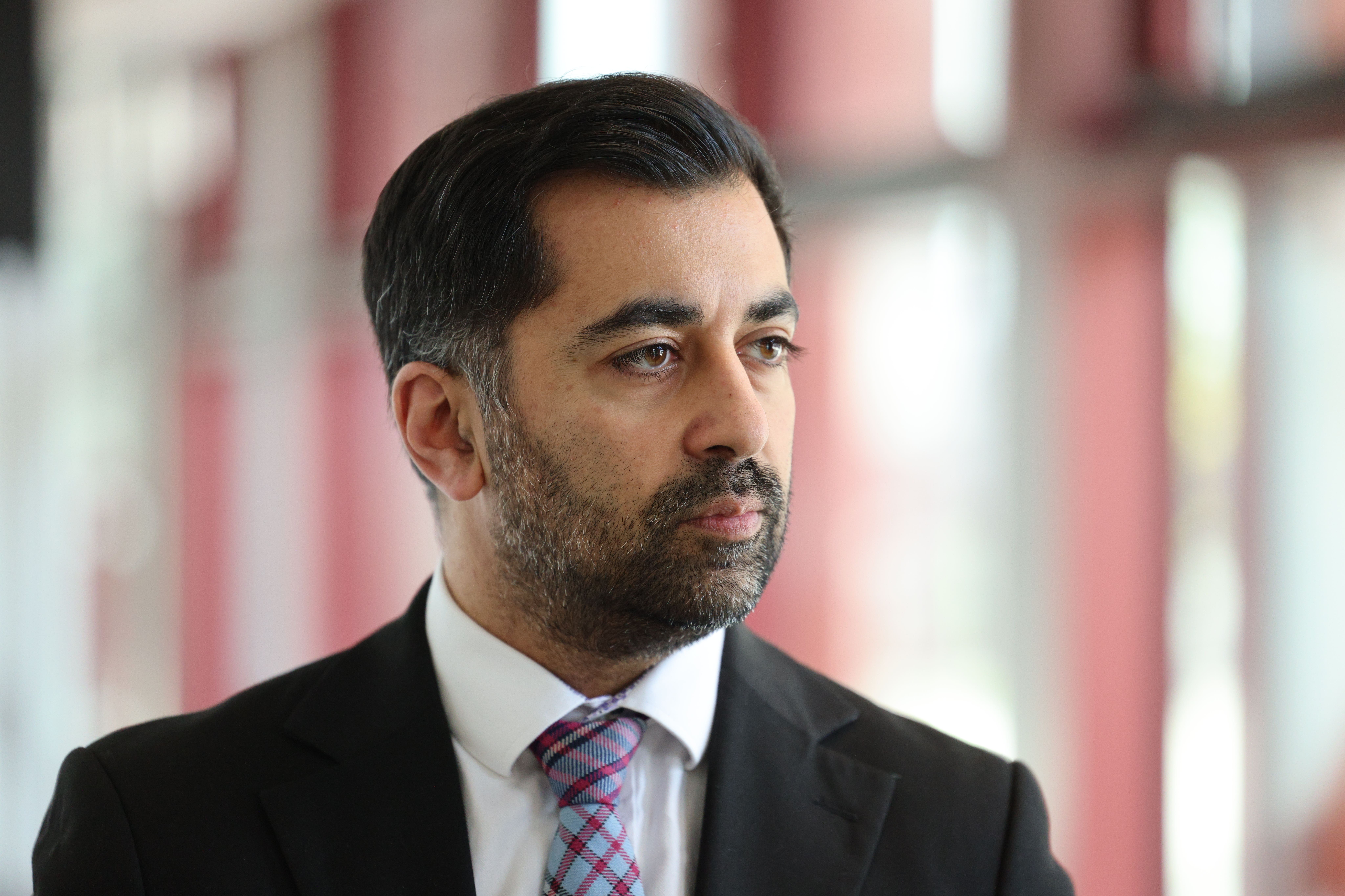 First Minister Humza Yousaf said coming from a minority gave ‘important perspective’ (Robert Perry/PA)