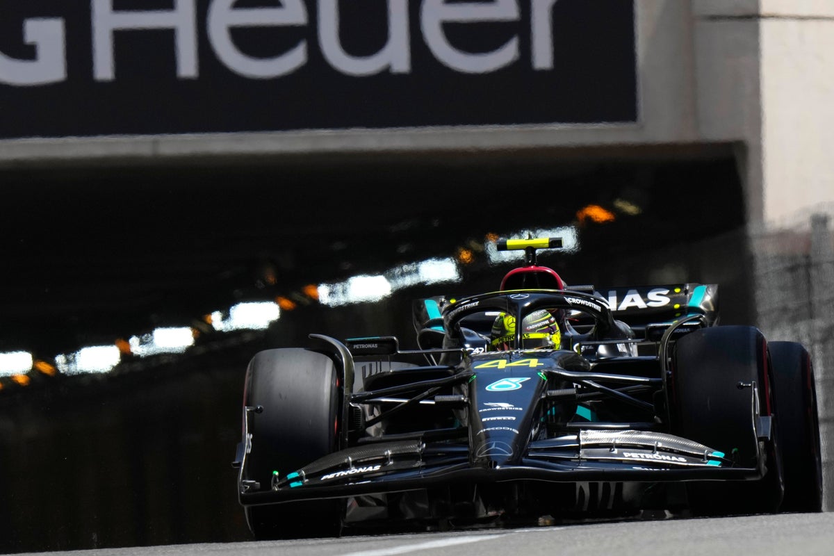 Lewis Hamilton crashes out of final practice for Monaco Grand Prix