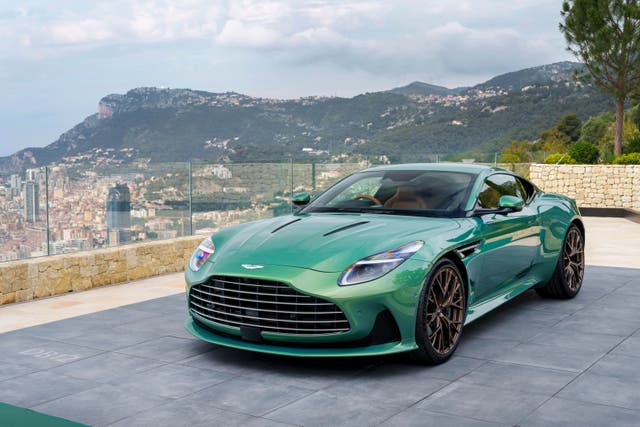 A new Aston Martin model has been sold for 1.6 million US dollars (£1.3 million) at a charity auction (Max Earey/Aston Martin/PA)