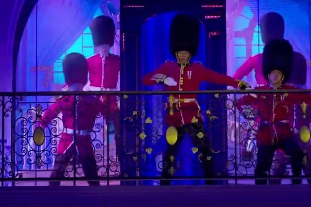 <p>London-themed hotel in China has its own 'Changing the Guard' ceremony</p>