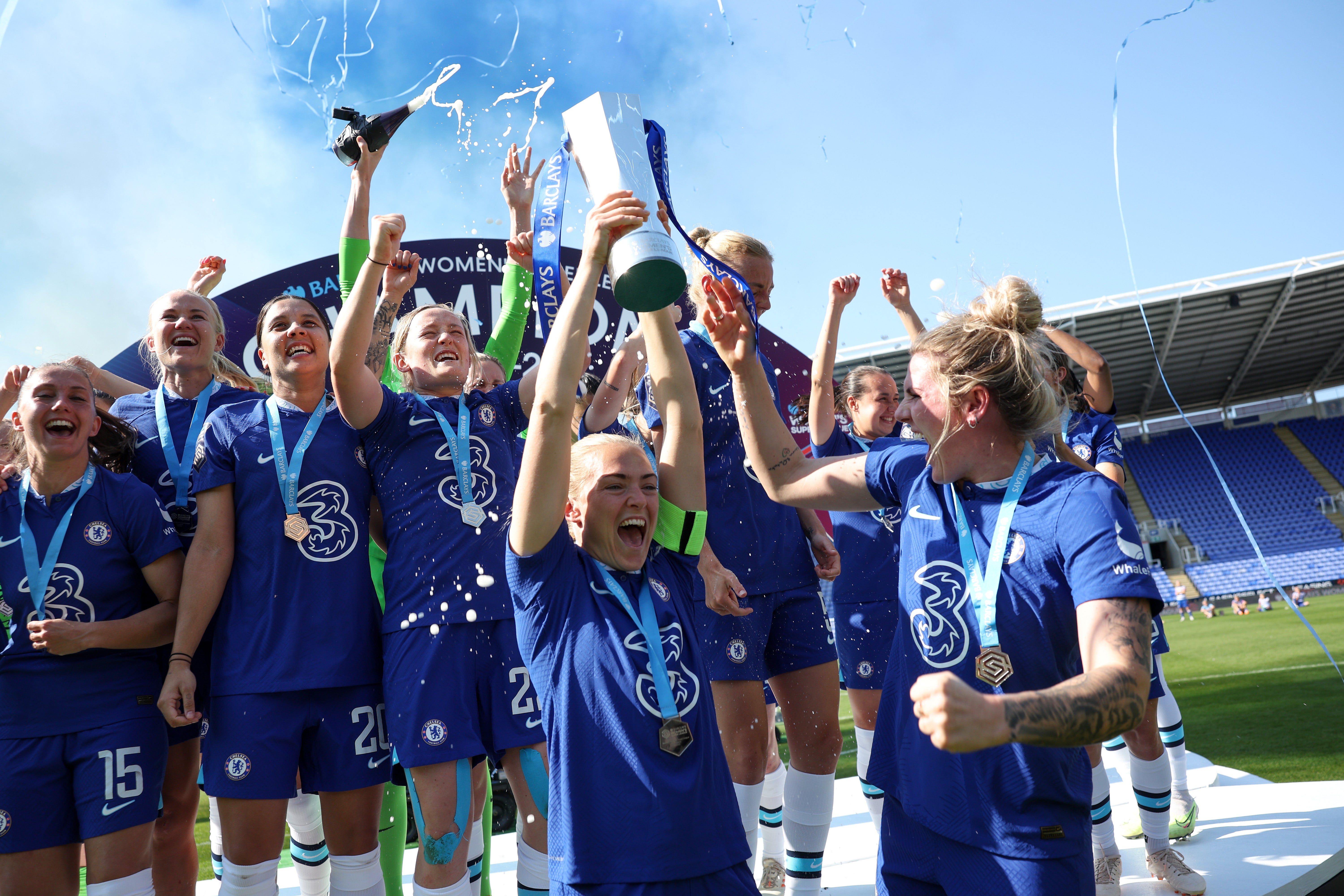 Chelsea won the WSL for a fourth straight year