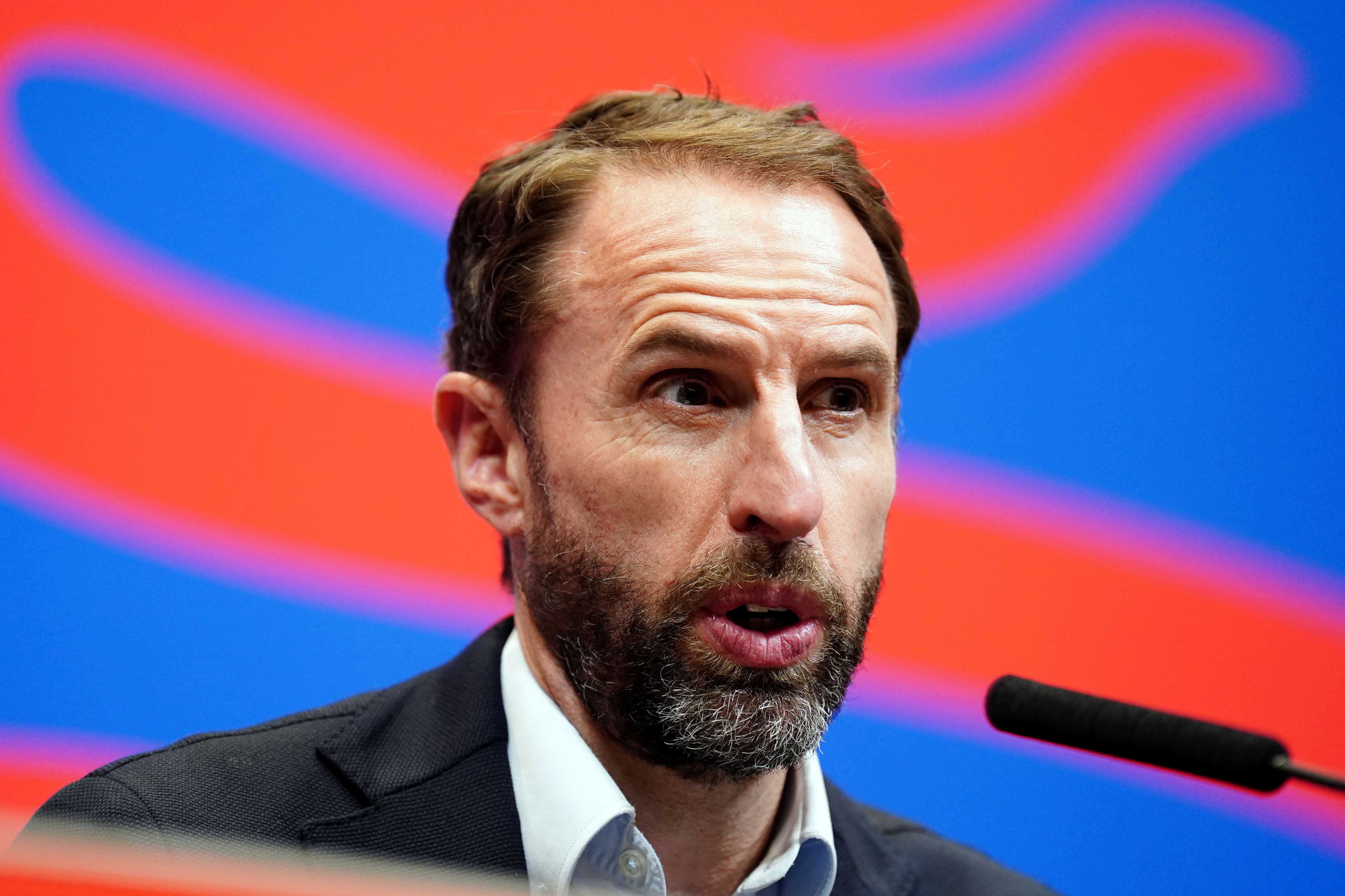 Gareth Southgate’s contract is up in December 2024 (Zac Goodwin/PA)