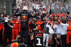 F1 Monaco Grand Prix RESULT: Race standings as Max Verstappen wins in the rain