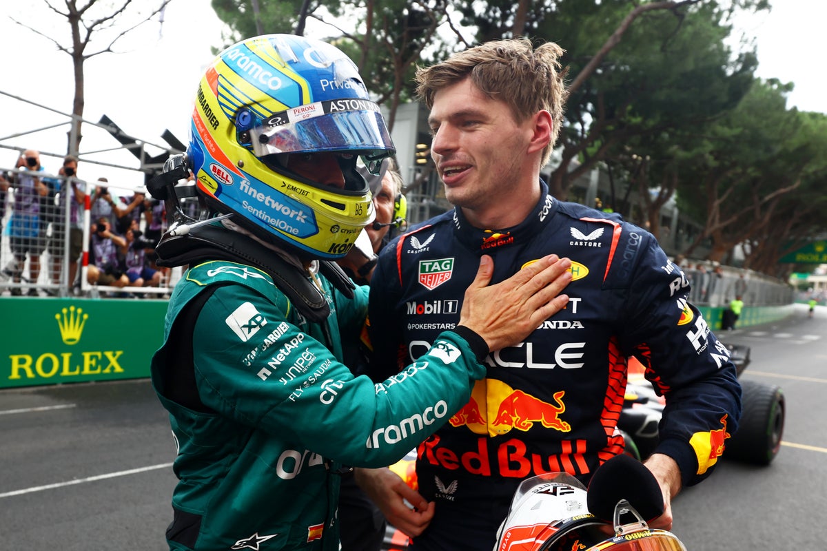 Max Verstappen defies rain and Fernando Alonso to win Monaco Grand Prix