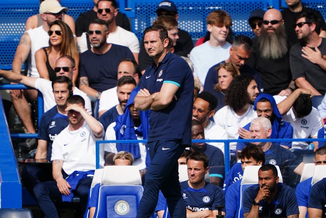 Chelsea interim manager Frank Lampard failed to find a way past Newcastle (Zac Goodwin/PA)