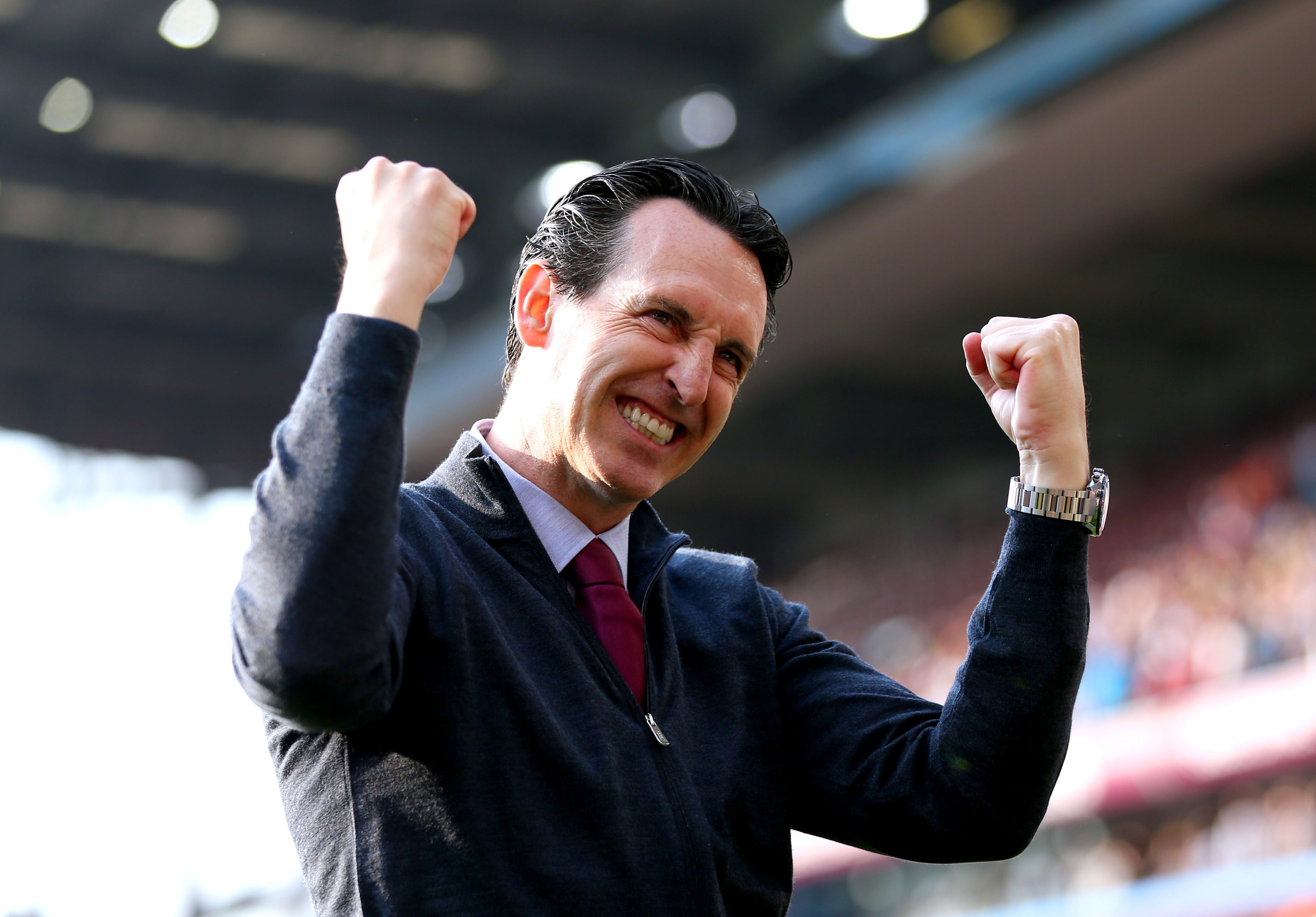 Unai Emery steered Aston Villa into the top four last season