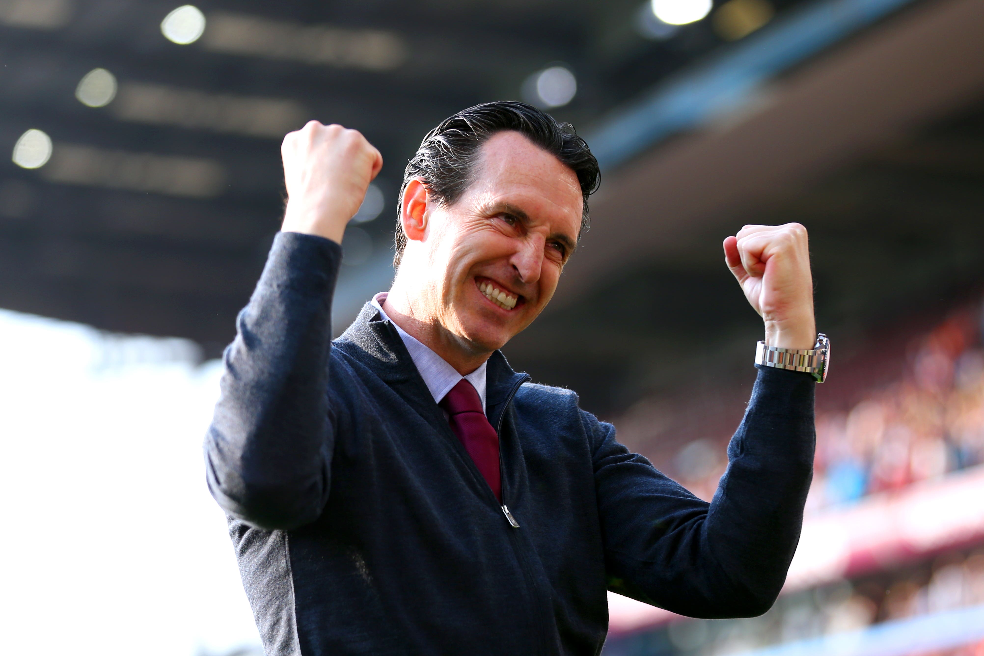 Unai Emery toasts 'champagne moment' as Aston Villa book European adventure  | The Independent