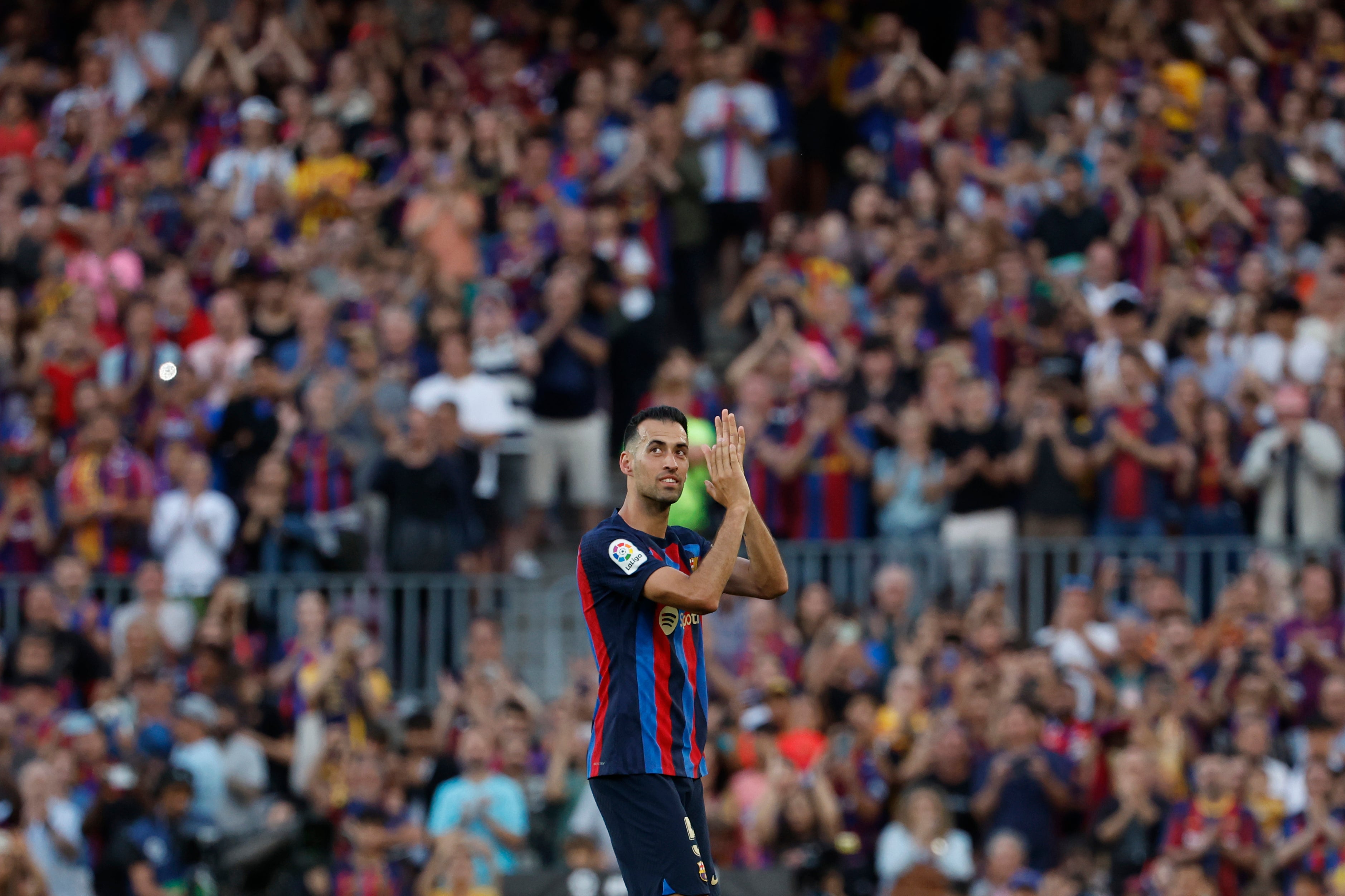 <p>Busquets spent 18 years at Barcelona, making over 700 appearances and securing nine <a href="/topic/la-liga">La Liga</a> titles and three Champions League trophies. </p>
