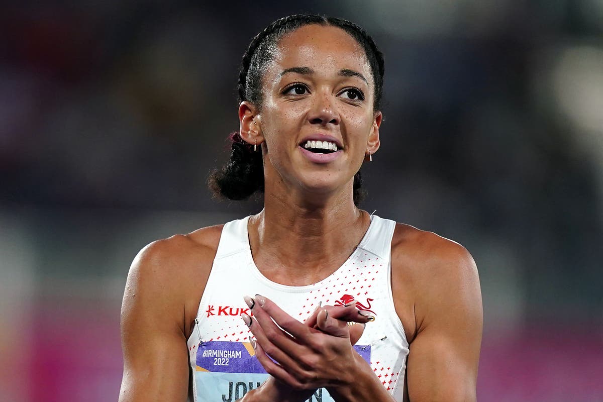 Katarina JohnsonThompson finishes second on return to heptathlon in