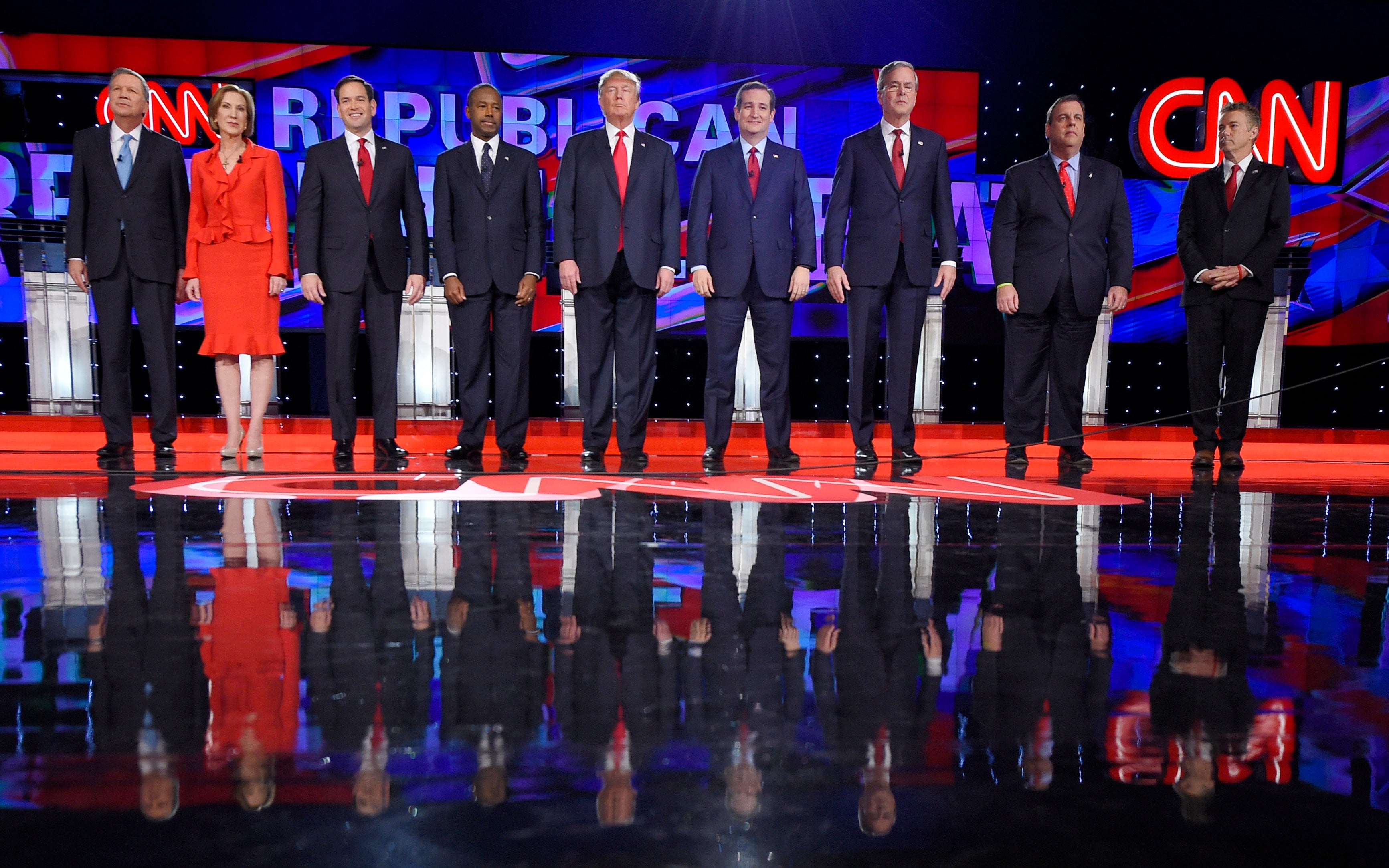Trump took part in several debates in the 2016 election