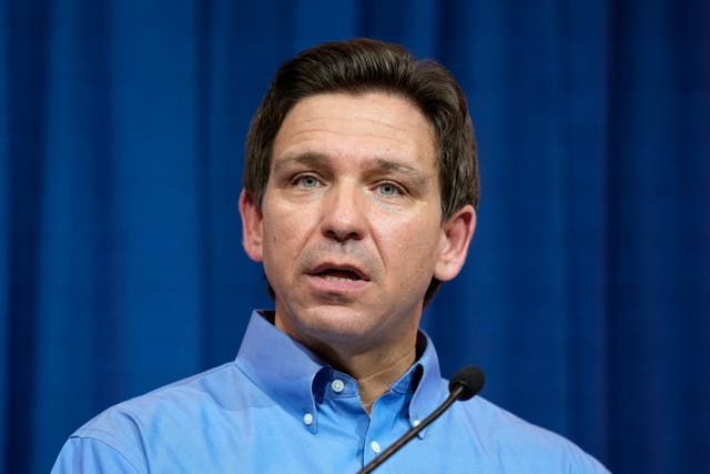 <p>Gov Ron DeSantis, a candidate for president in 2024 </p>