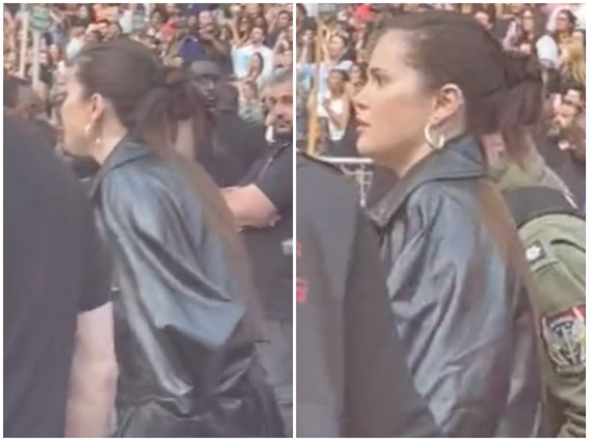Selena Gomez Yells at Security While Heading Into Beyoncé Paris Concert