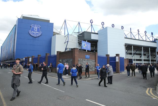 Major changes are required in Everton’s management structure, according to a leading academic (Ian Hodgson/PA)
