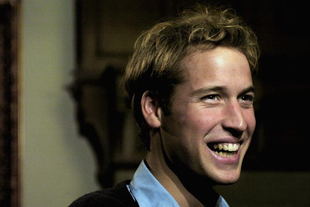 <p>Prince William talks to journalists during an interview Tuesday November 16, 2004, in St Mary’s Quad</p>
