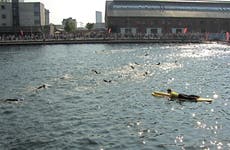Swimmer dies during the Swansea Triathlon as onlookers try to save him