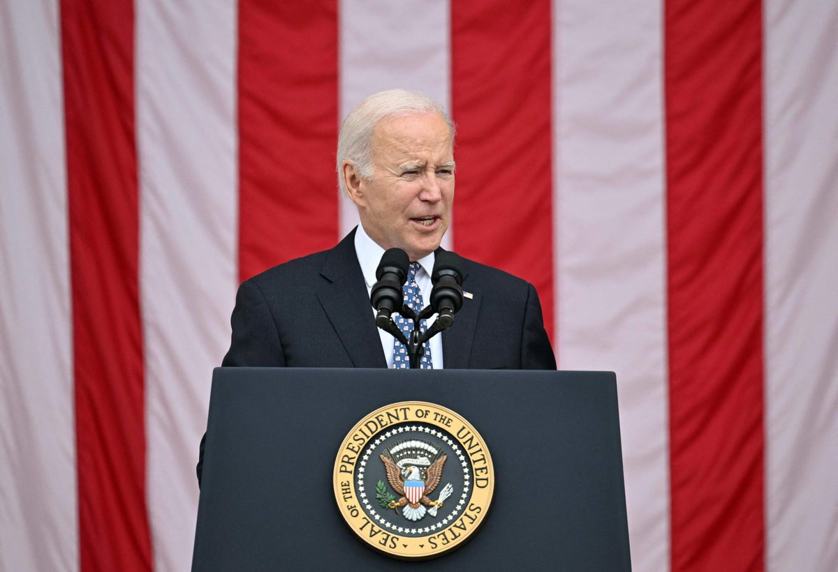 Biden invokes late son Beau’s memory as he pays tribute to fallen US soldiers