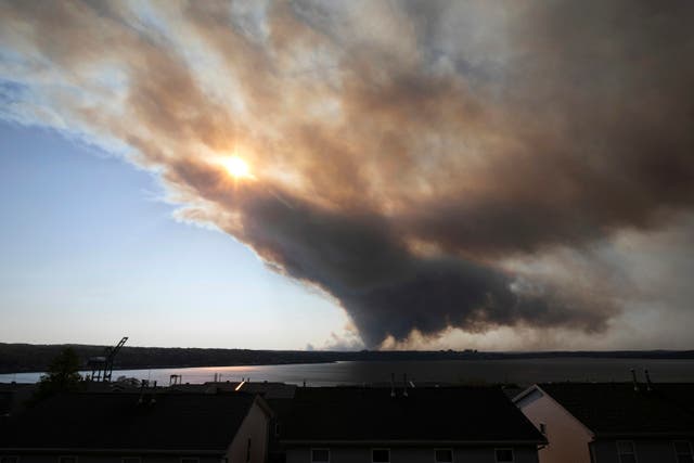 Canada Halifax Wildfire