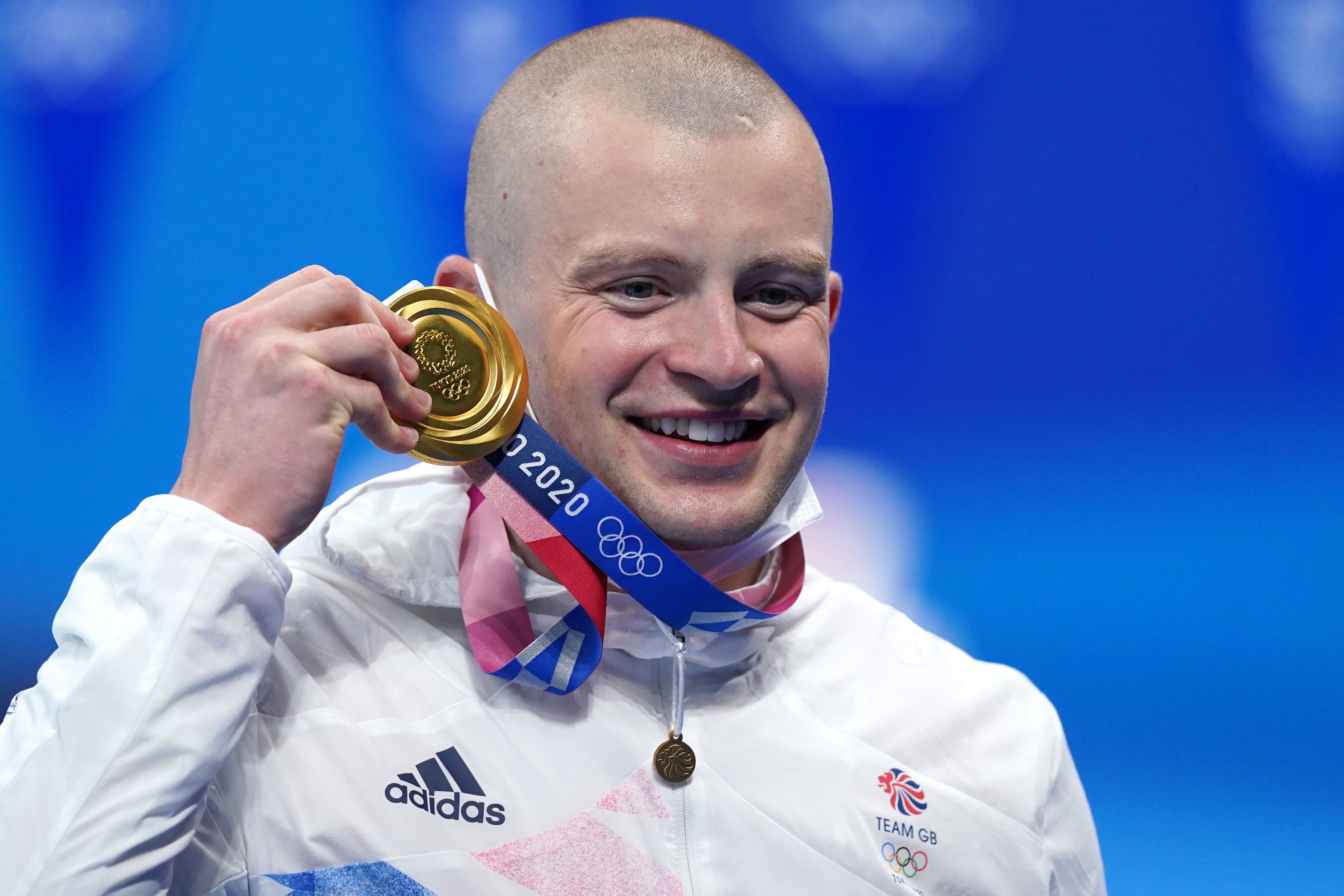 Adam Peaty is a three-time gold medallist