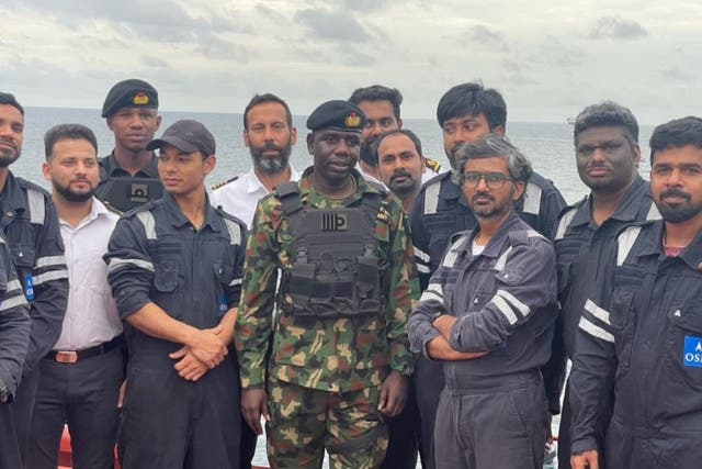 <p>Sixteen Indian sailors onboard the Norwegian vessel, MV Heroic Idun will reach India on 7 June 2023</p>