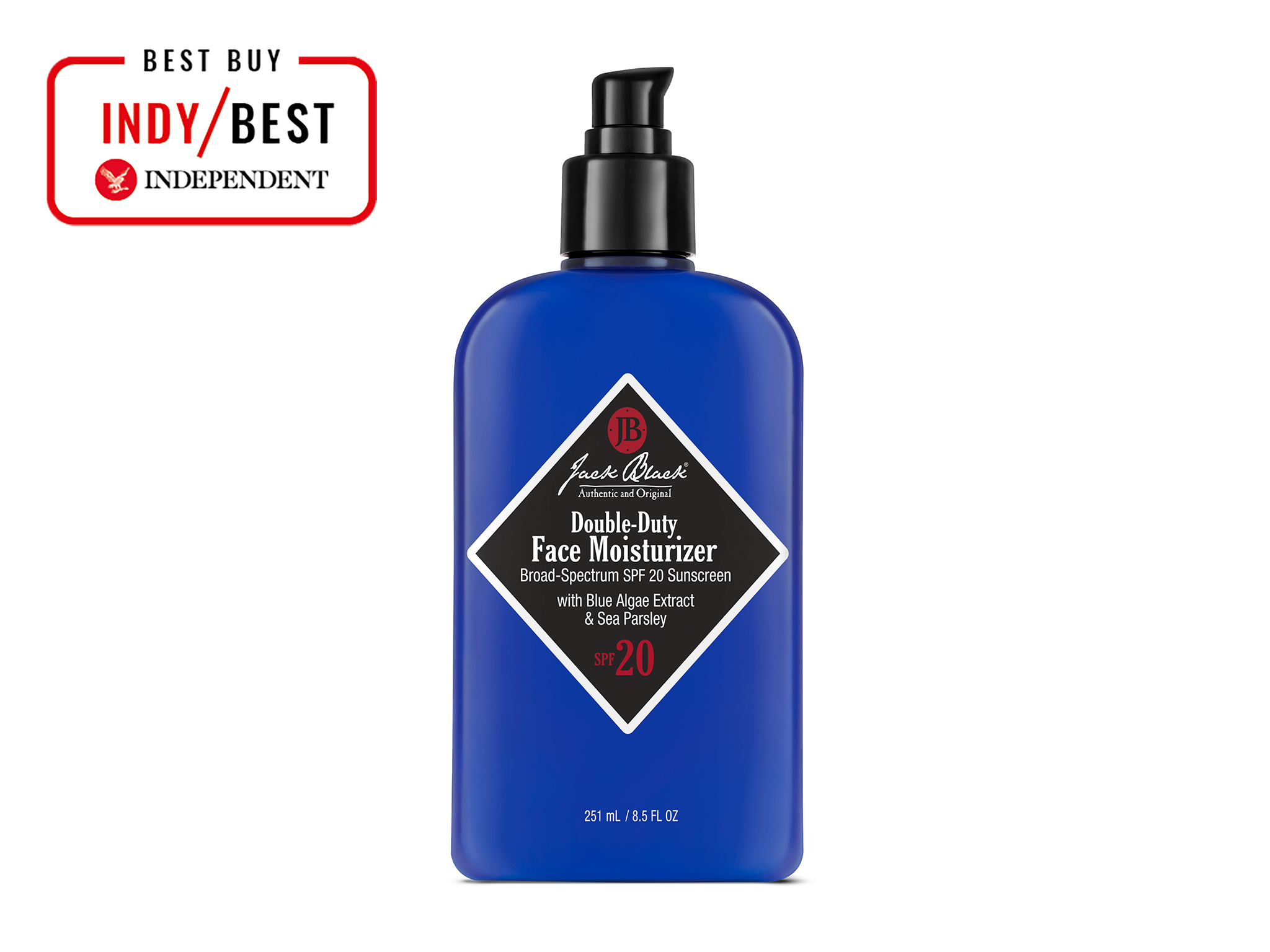 best SPF moisturisers for men Jack Black double-duty face moisturizer SPF 20