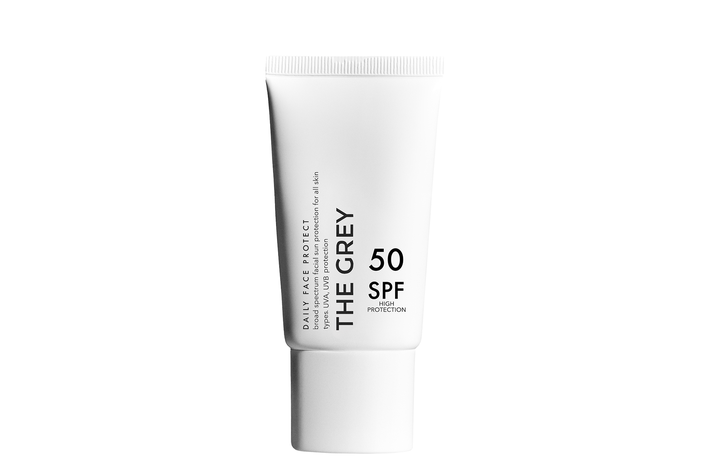 best SPF moisturisers for men The Grey daily face protect SPF50