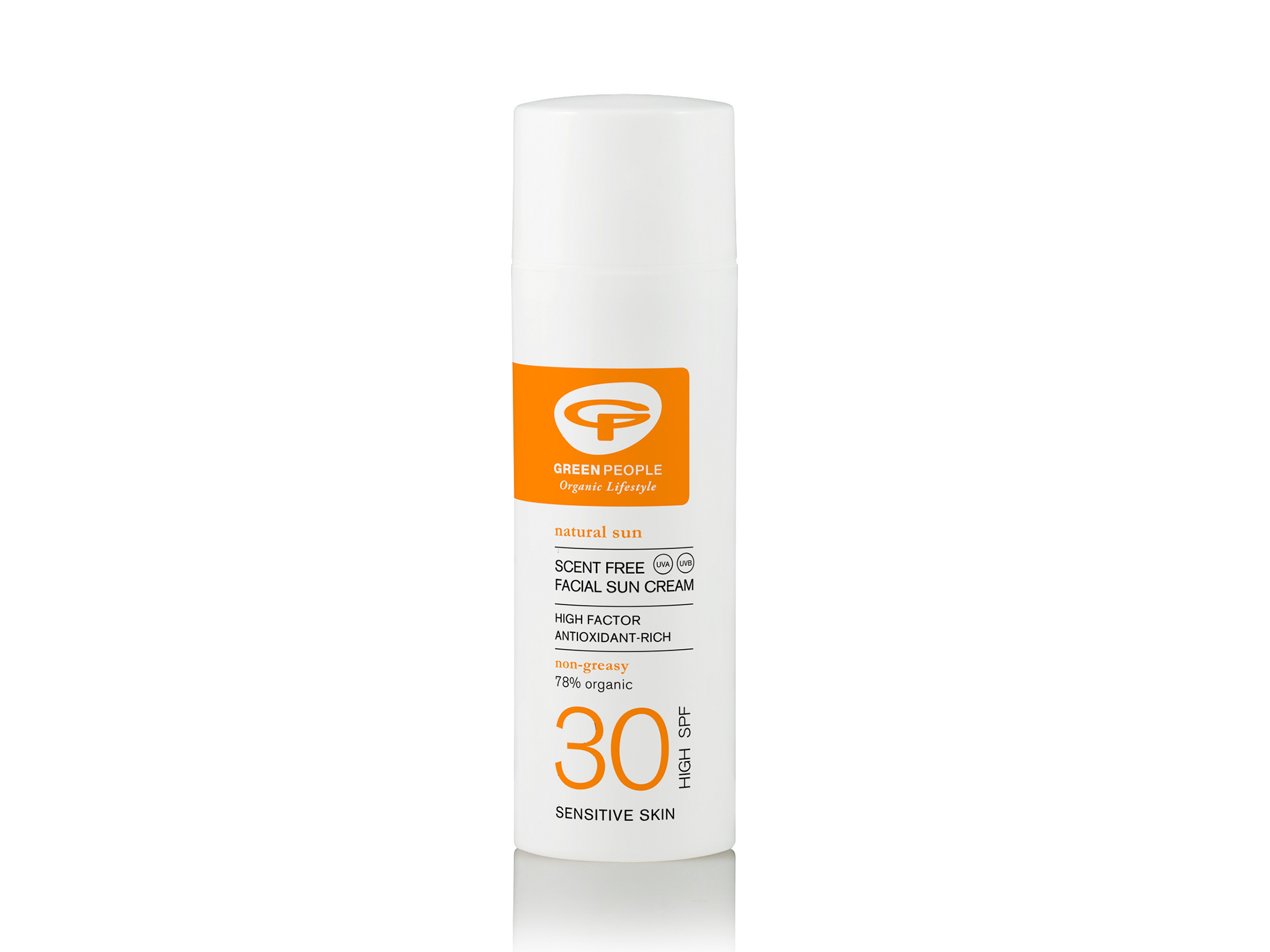 best SPF moisturisers for men Green People scent free facial SPF15 sun cream