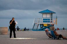 Florida police arrest man, search for 2 others in Memorial Day beach shooting