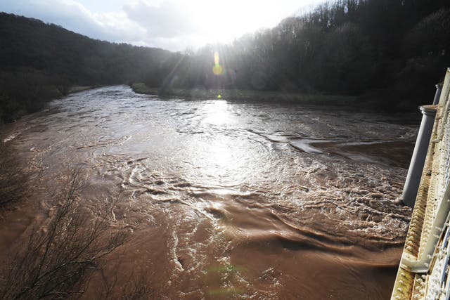The River Wye is designated a Site of Special Scientific Interest for its importance to a wide range of plant an animals (Barry Batchelor/PA)