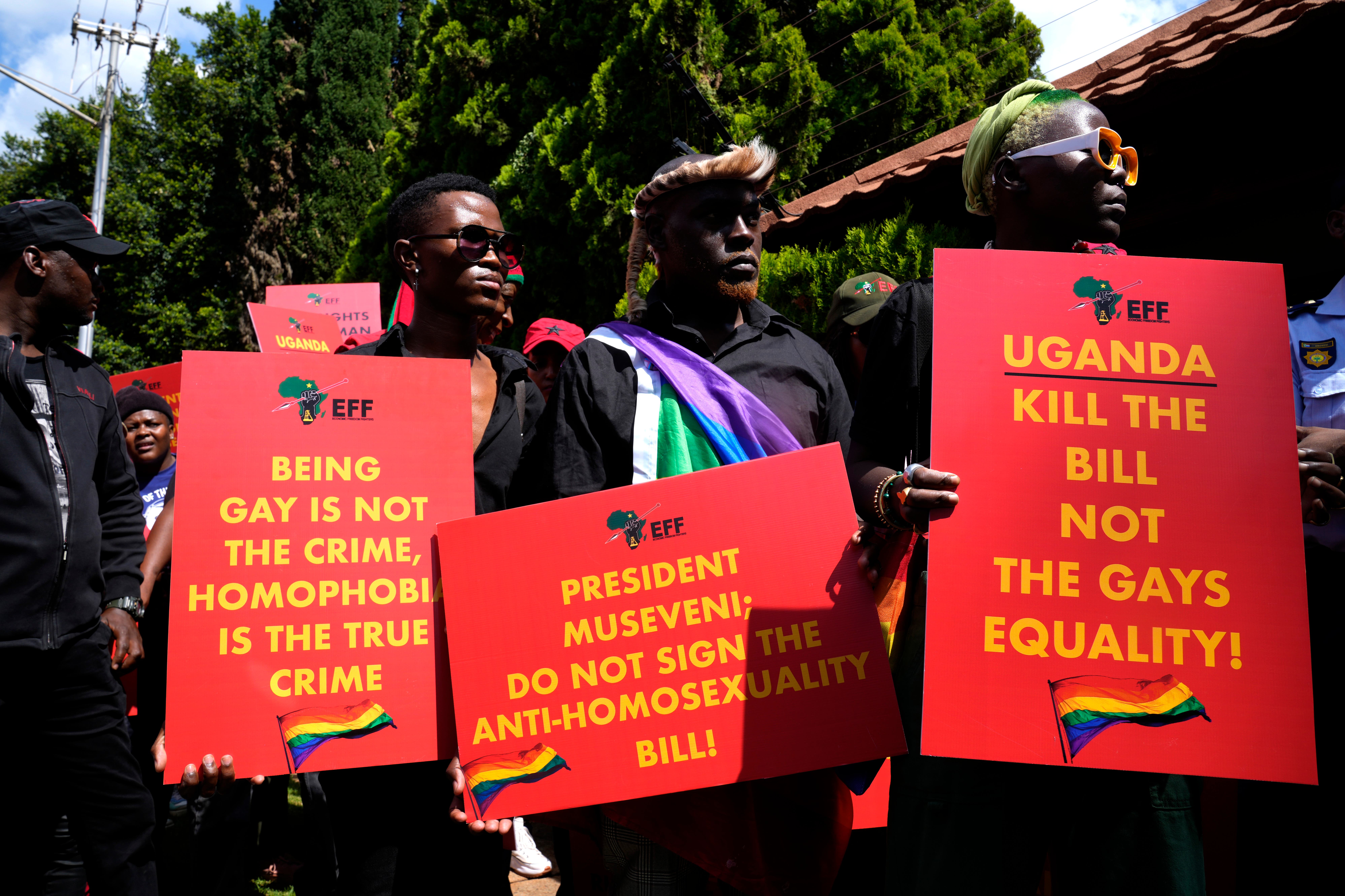 Biden warns Uganda will face sanctions and other penalties if severe anti-gay law is not immediately repealed