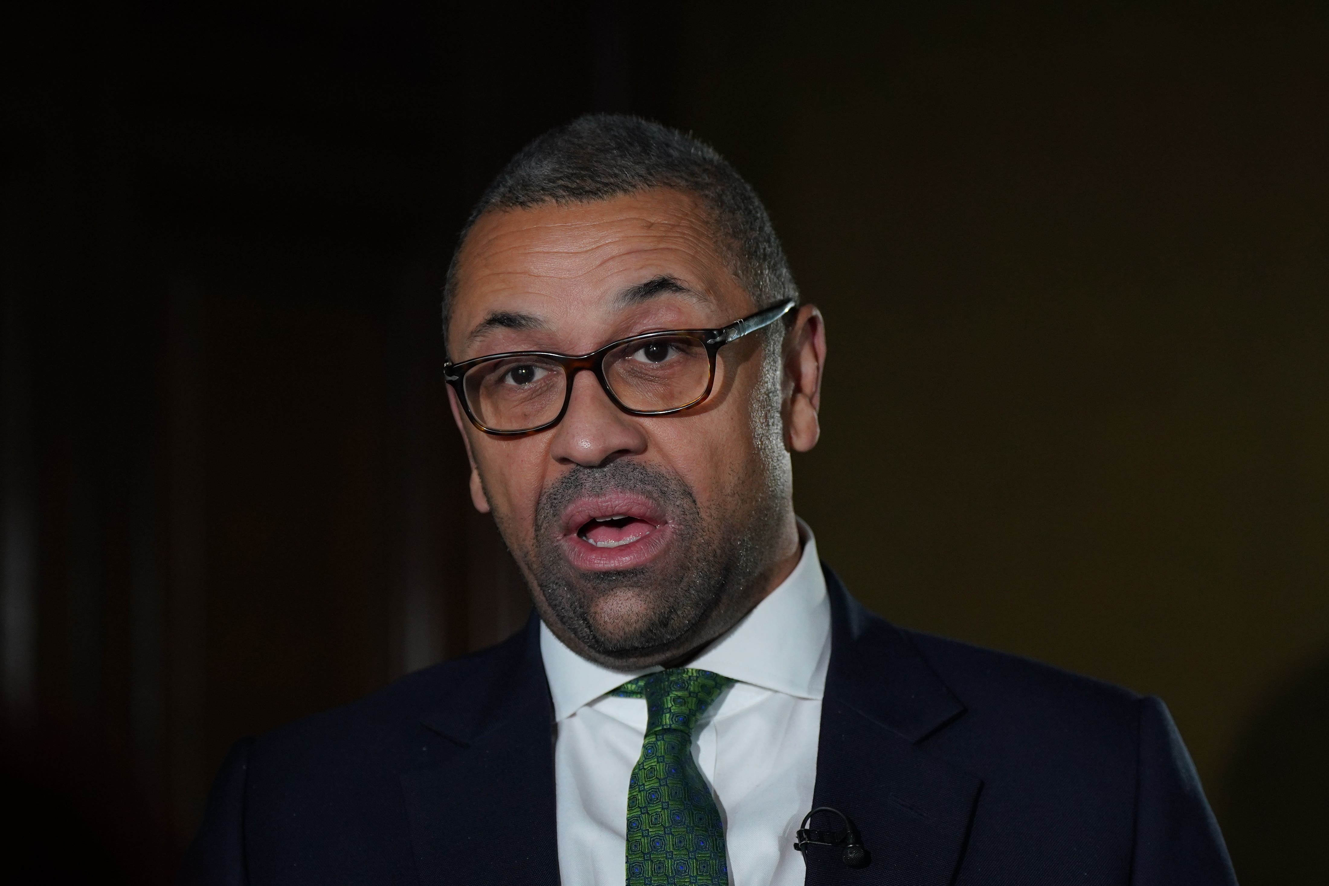 Foreign Secretary James Cleverly (Yui Mok/PA)