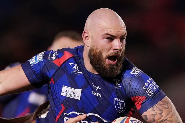 Hull KR’s Sam Luckley described playing at St James’ Park as a “boyhood dream” (Mike Egerton/PA)