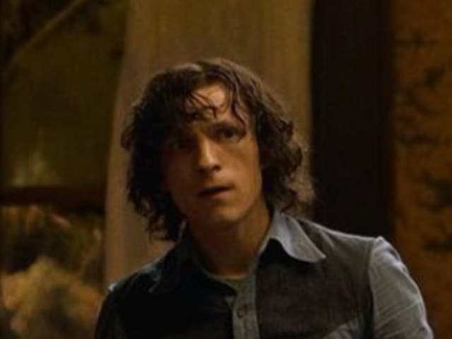 <p>Tom Holland in ‘The Crowded Room’</p>