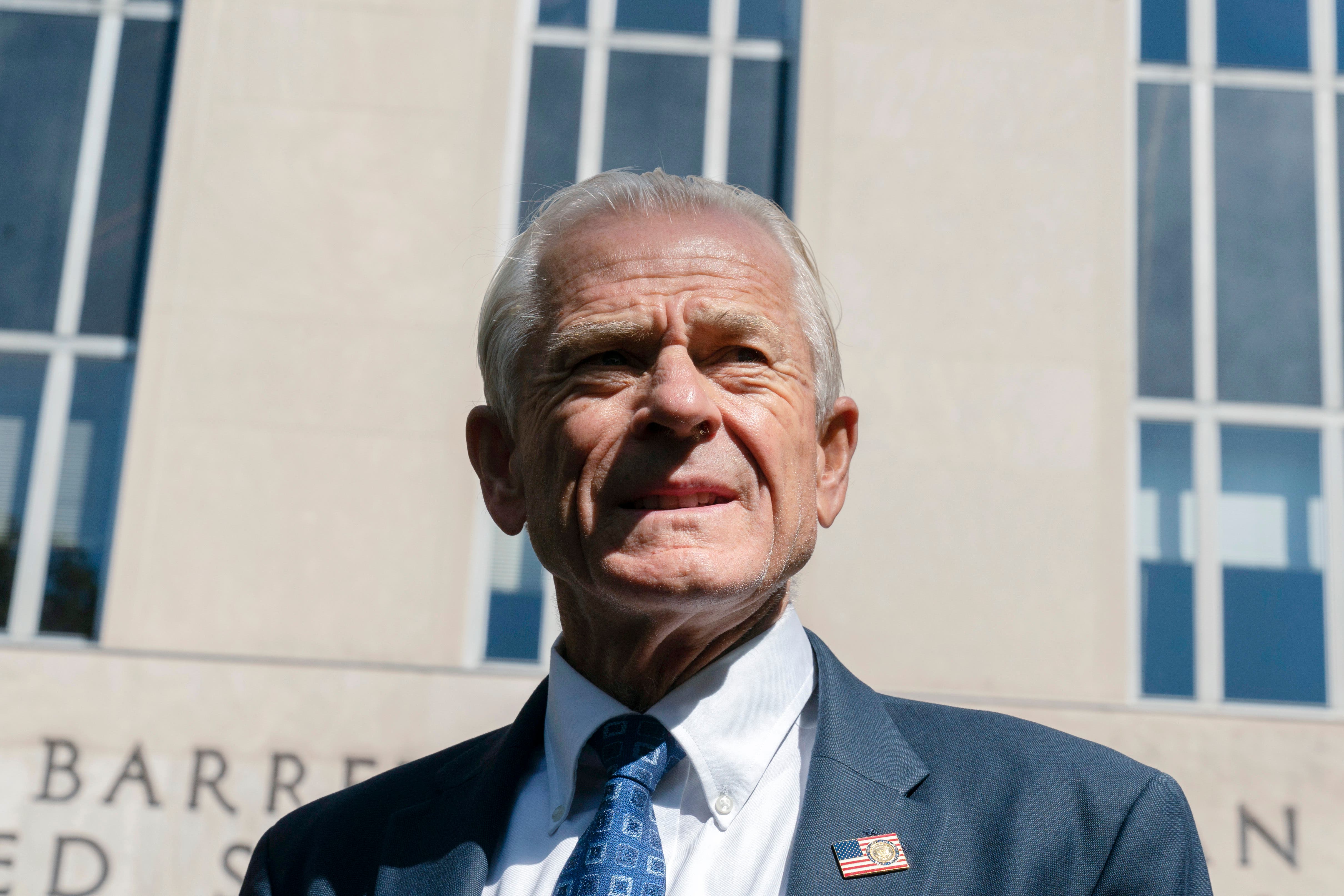 Trump White House official Peter Navarro to go on trial in September in Jan 6 contempt case
