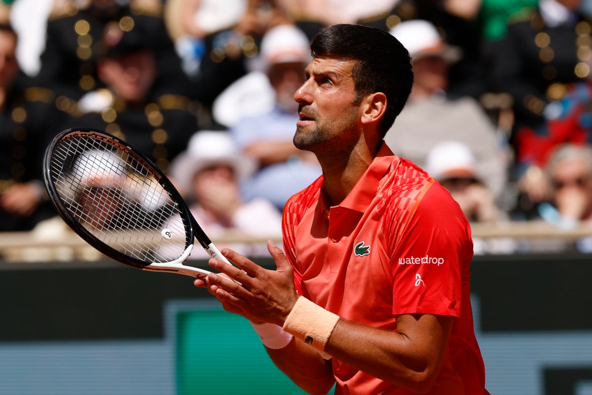 French Open LIVE: Scores and latest updates from Roland Garros as second round begins