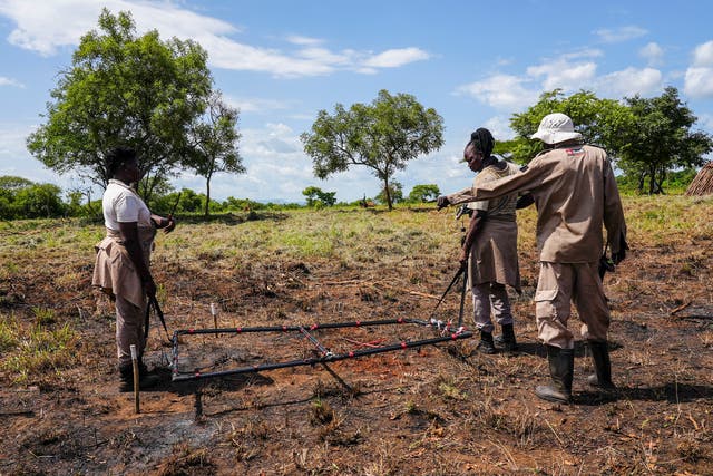South Sudan Demining A Country