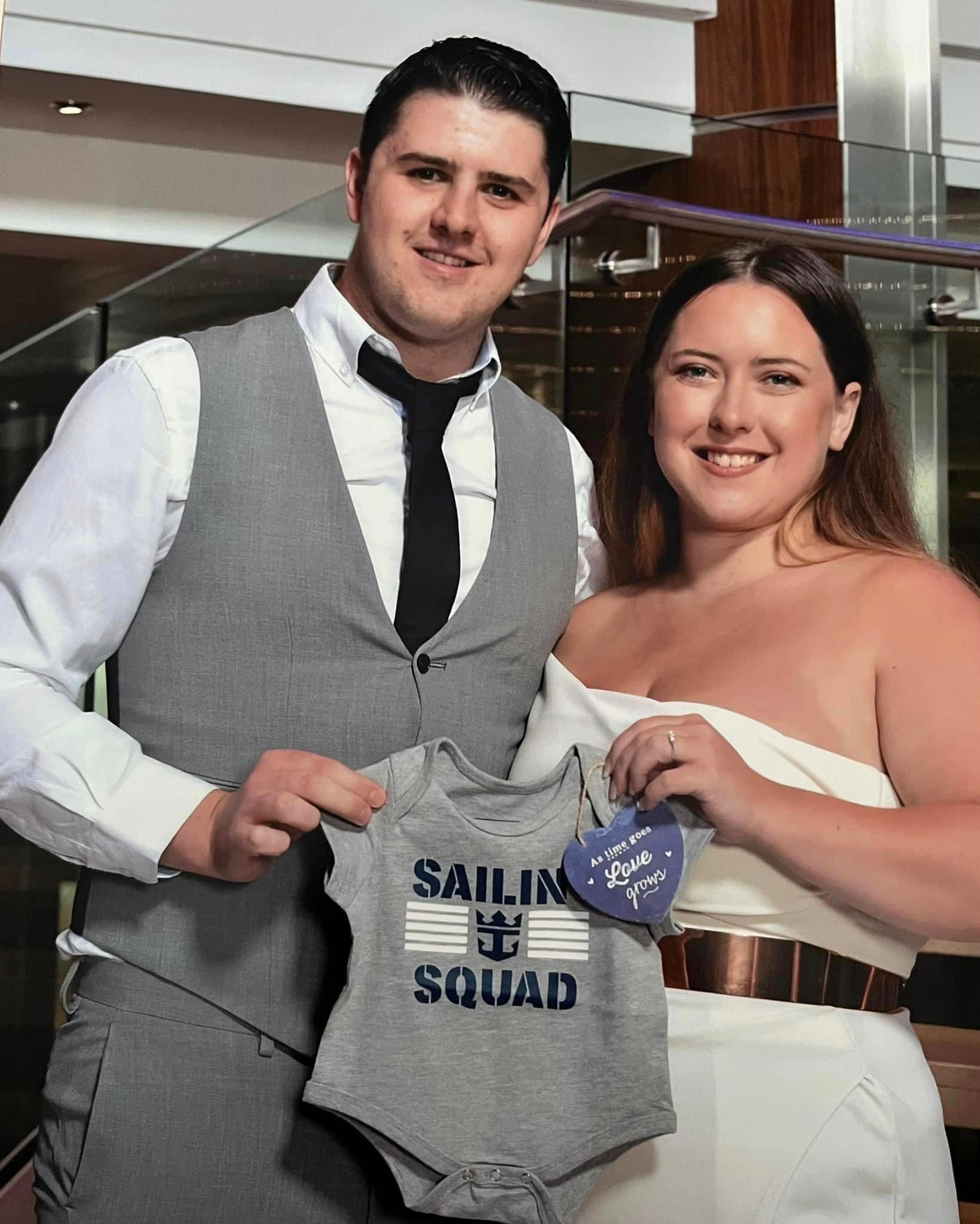 Ms Chatterton said it was when she woke up in the night to breastfeed her daughter and the rash had not only tripled in size but was “so incredibly hot” that her fiancee Liam Boyne, 27, suggested they go to the hospital