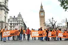 Just Stop Oil protesters arrested in Parliament Square