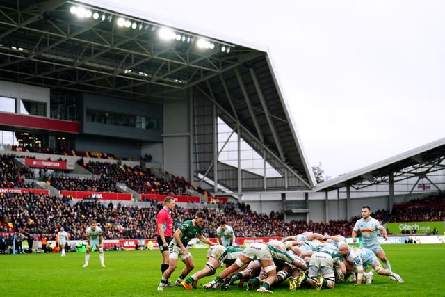 London Irish may have played their last match in the Premiership (Zac Goodwin/PA)
