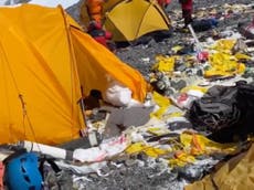 Sherpa appalled by Everest mess calls it the ‘dirtiest camp I have ever seen’