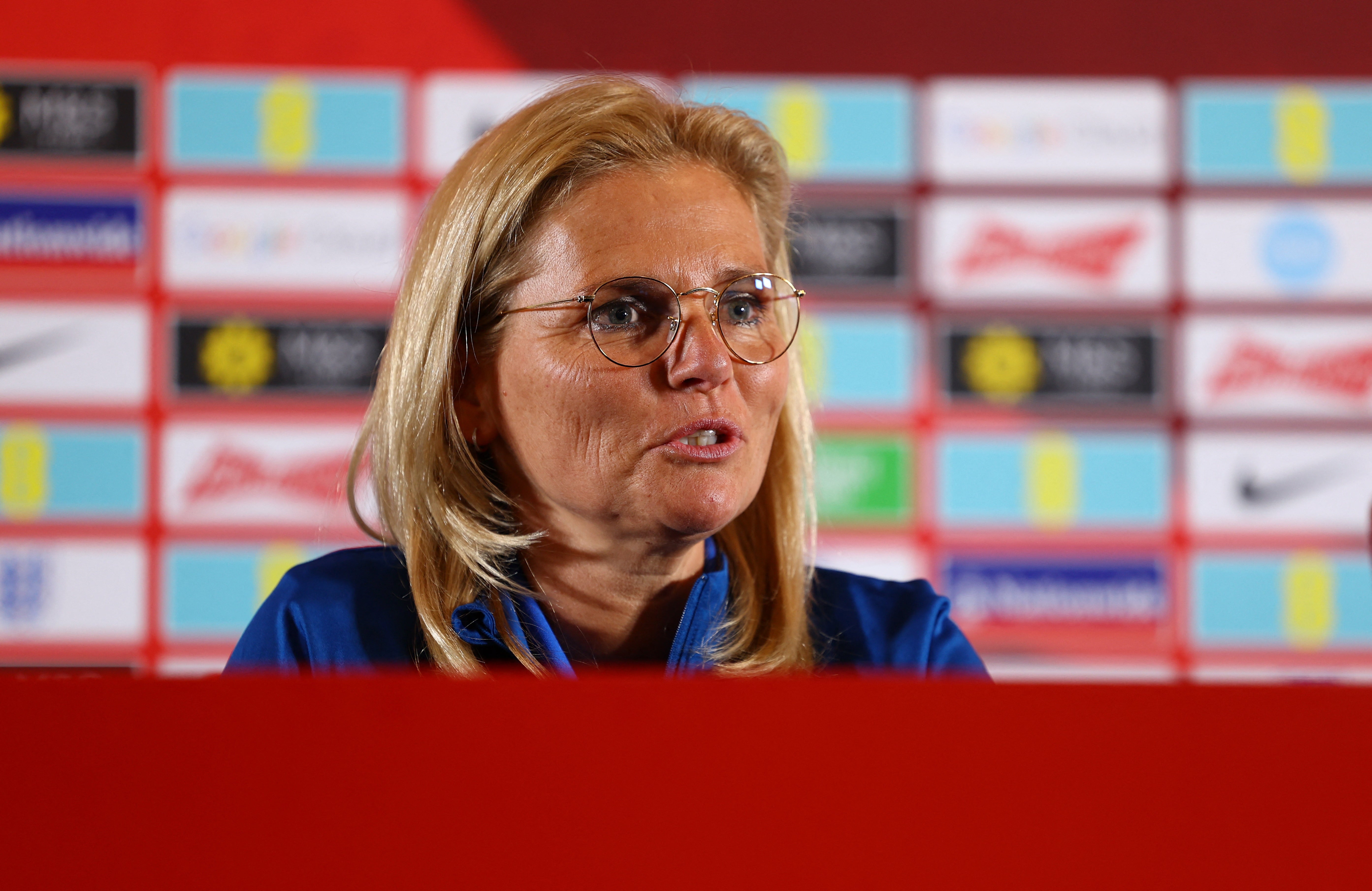 <p>Sarina Wiegman named her 23-player squad for the Women’s World Cup </p>